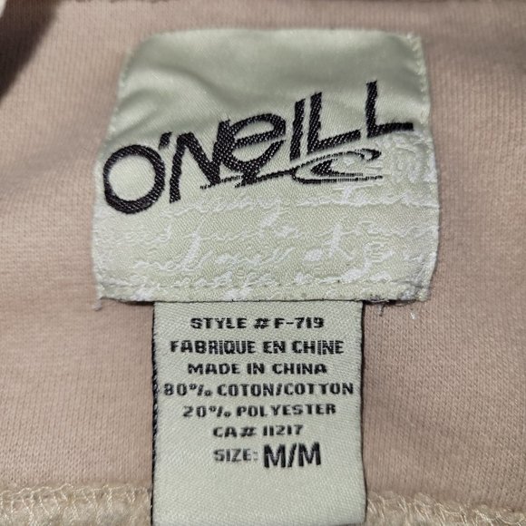 O'Neil Surf Snowboard Skateboard Full-Zip Sweatshirt Mens Medium - Picture 3 of 3